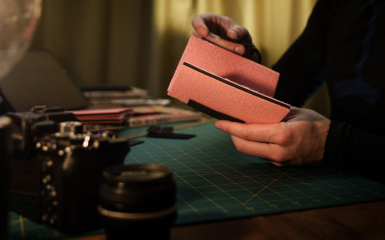 GRUMBLER customizable dividers for camera backpacks and professional photographers