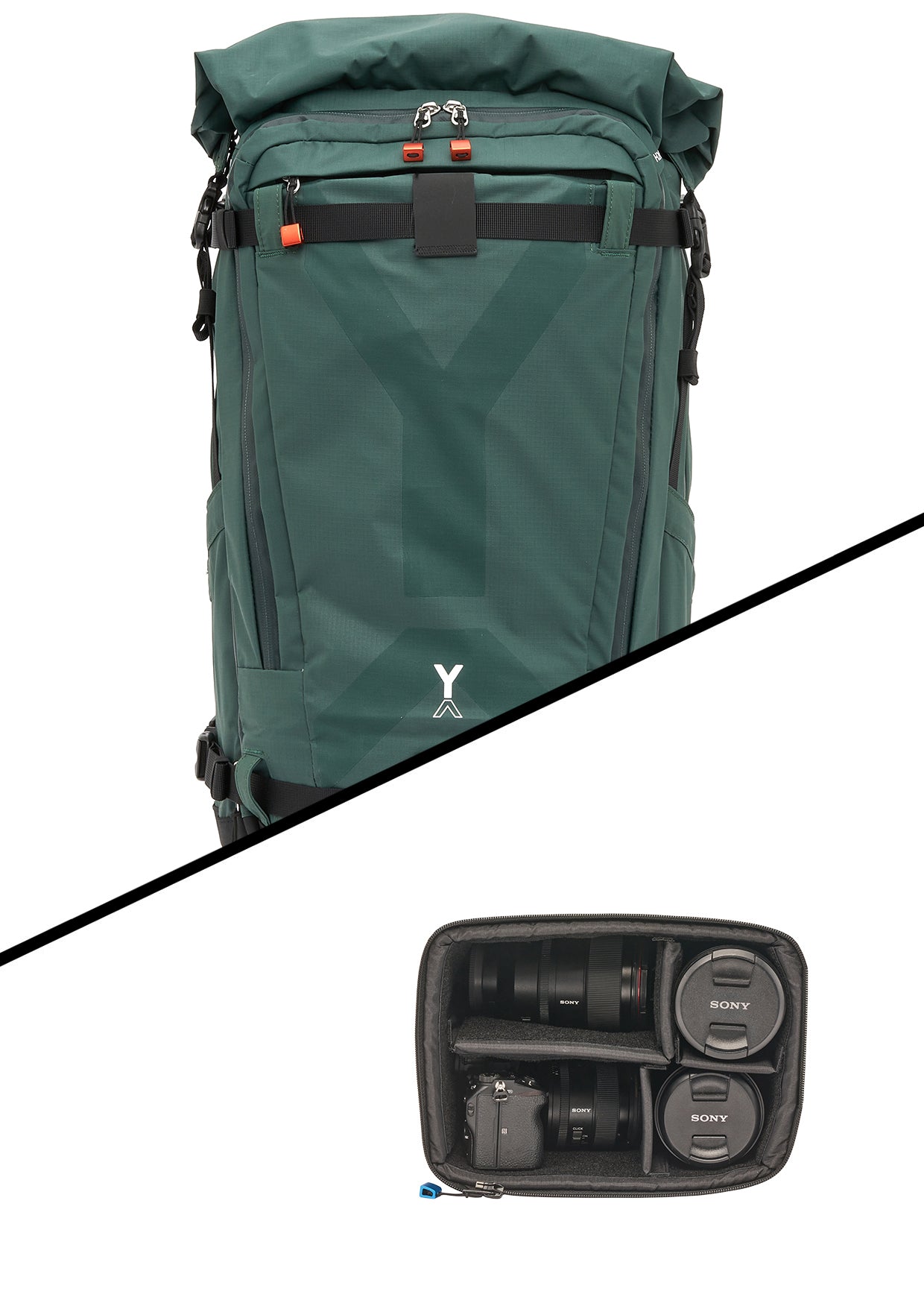 Mini Green Bomber - Utility/Camera Bag